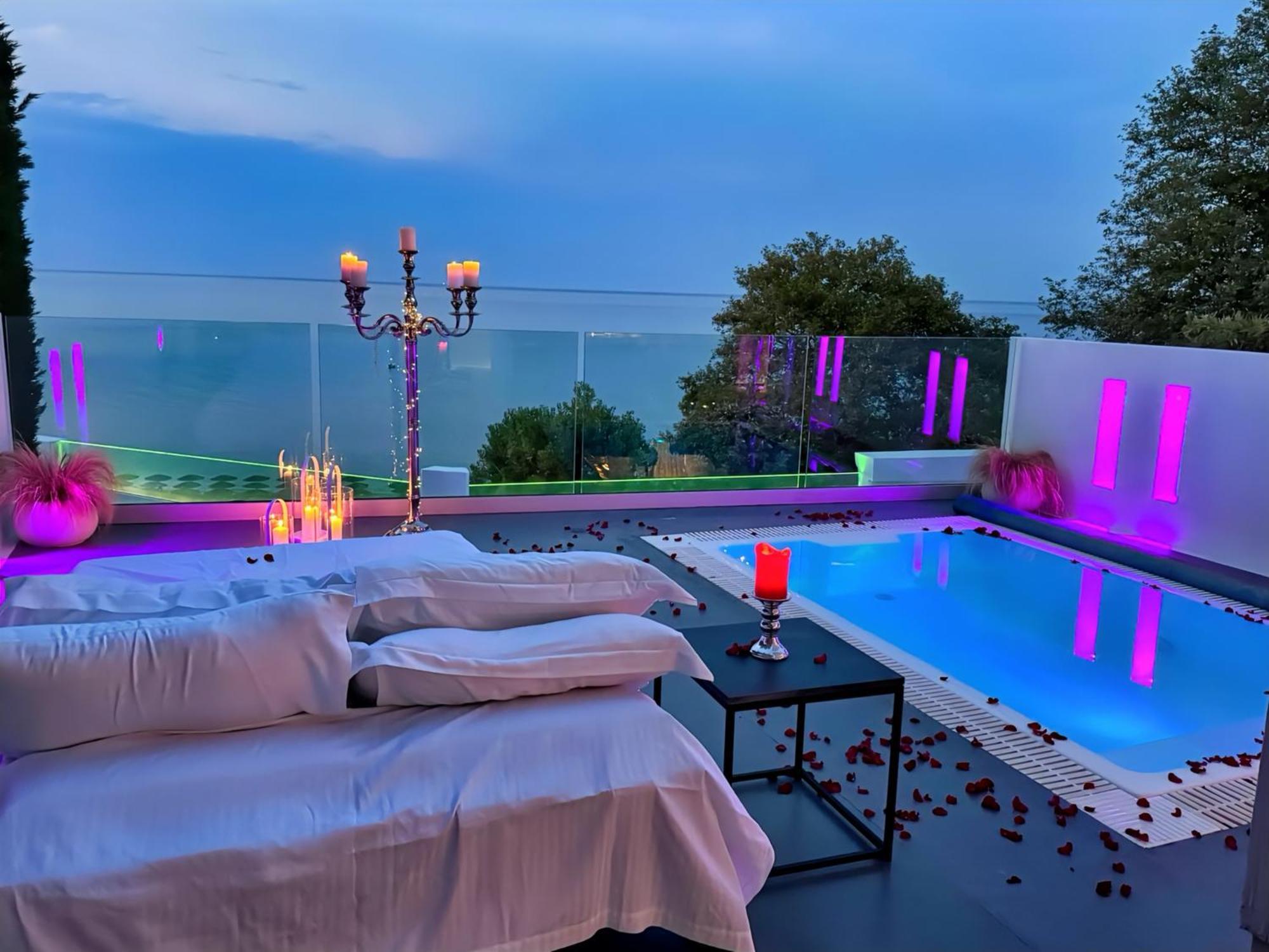 Panorama Suites & Spa - Adults Only สตอมยอน ห้อง รูปภาพ