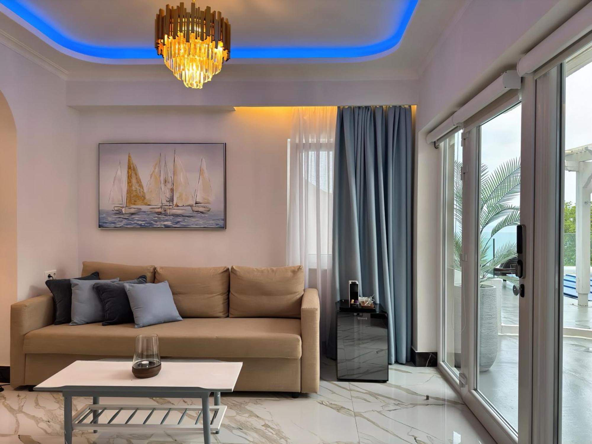 Panorama Suites & Spa - Adults Only สตอมยอน ห้อง รูปภาพ